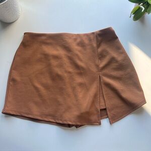 Brown Skort